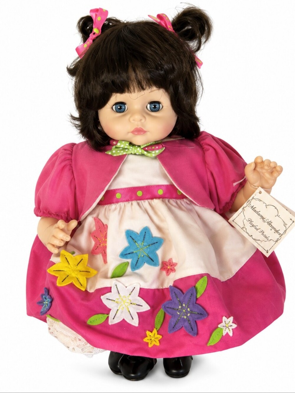 Playful Petals Pussycat Doll Madame Alexander 2010 Rare HTF Brunette Blue Eyes